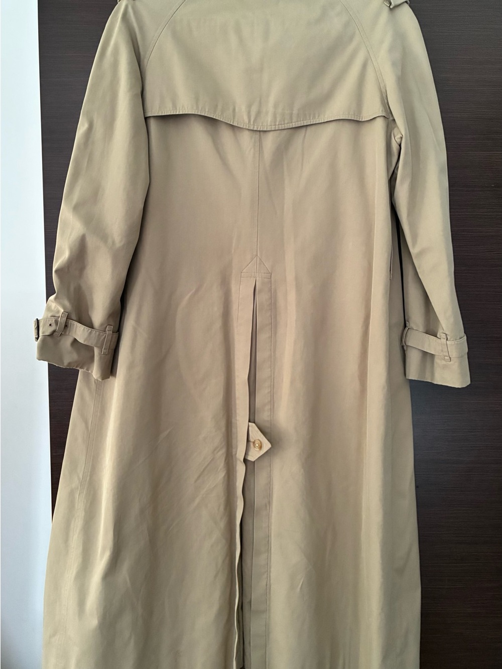 BURBERRYS Vintage Trench Coat Long Size 2 - Picture 7 of 7